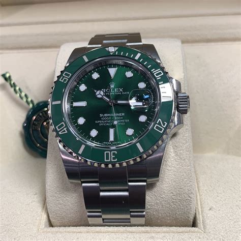 mens hulk rolex|Rolex Hulk current prices.